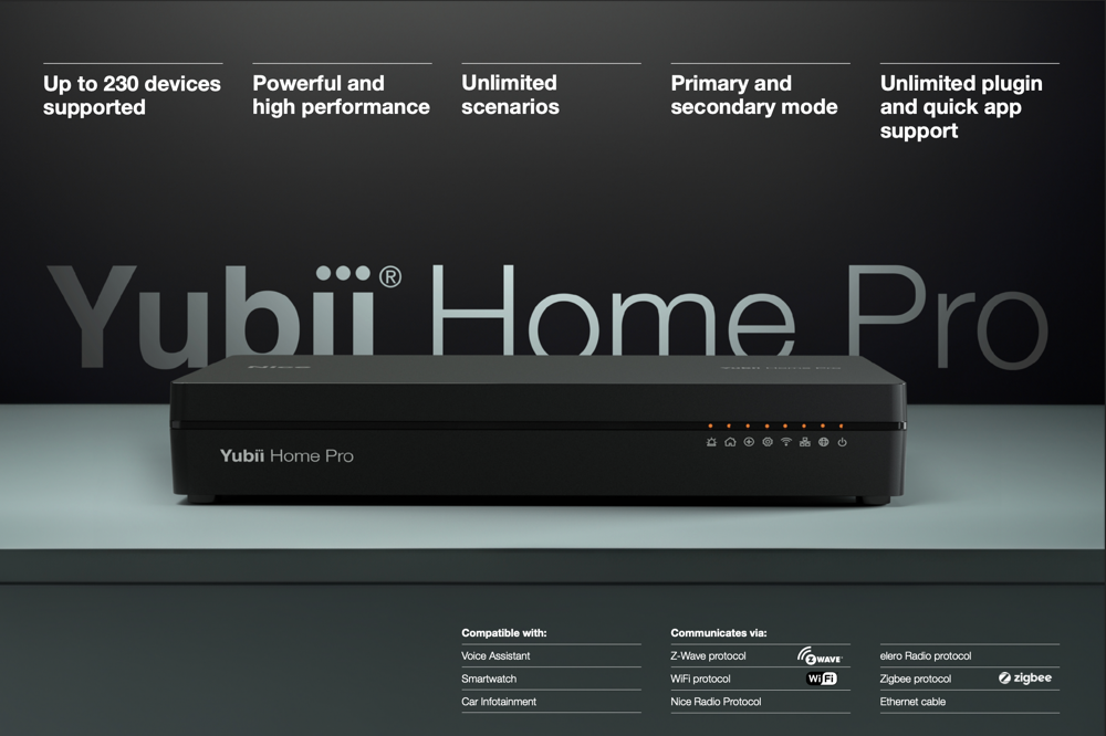 Home automation Yubii Home Pro gateway